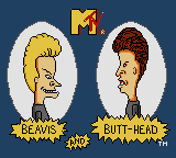Beavis and Butt-Head — Title screen