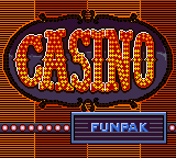 Casino Funpak — Title screen