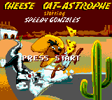 Cheese Cat-astrophe Starring Speedy Gonzales — Title screen