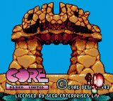 Chuck Rock II : Son of Chuck — Title screen