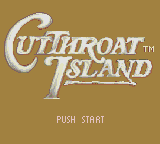 Cutthroat Island — Title screen