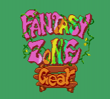 Fantasy Zone — Title screen
