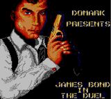 James Bond 007 : The Duel — Title screen