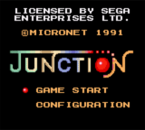 Junction — Title screen