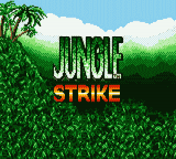 Jungle Strike — Title screen