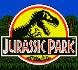 Jurassic Park — Title screen