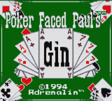 Poker Face Paul's Gin — Title screen