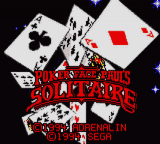 Poker Face Paul's Solitaire — Title screen