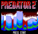 Predator 2 — Title screen