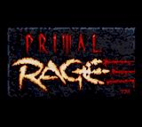 Primal Rage — Title screen
