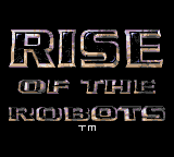 Rise of the Robots — Title screen