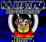 S.S. Lucifer : Man Overboard — Title screen