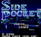Side Pocket — Title screen