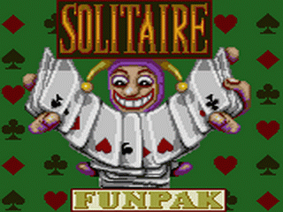 Solitaire FunPak — Title screen