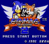 Sonic the Hedgehog 2 — Title screen