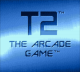 T2 : The Arcade Game — Title screen