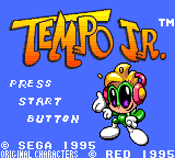 Tempo Jr. — Title screen