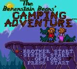 The Berenstain Bears' Camping Adventure — Title screen