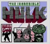 The Incredible Hulk — Title screen