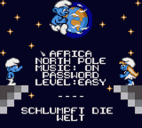The Smurfs Travel the World — Title screen