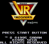 VR Troopers — Title screen