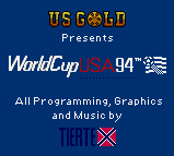 World Cup USA 94 — Title screen