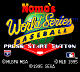 World Series Baseball '95 — Title screen