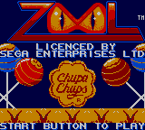 Zool : Ninja of the “Nth” Dimension — Title screen