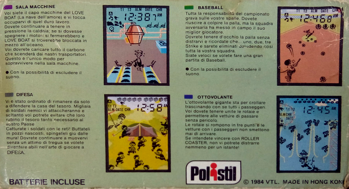 Baseball — Box back