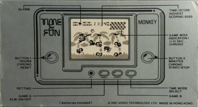 Monkey — Box back