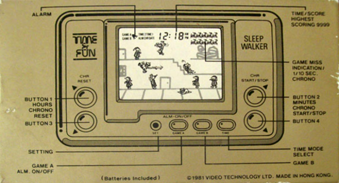 Sleep Walker — Box back