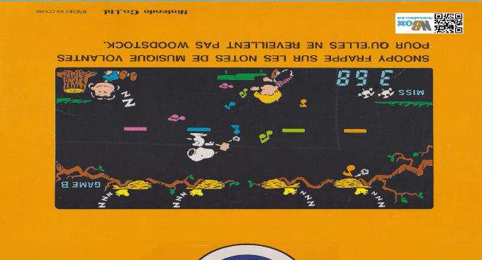 Snoopy (table Top) — Box back