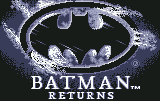 Batman Returns — Title screen