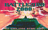 Battlezone 2000 — Title screen