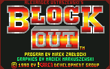 Block Out — Title screen