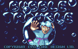 Bubble Trouble — Title screen