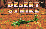 Desert Strike — Title screen