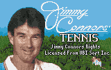 Jimmy Connors' Tennis — Title screen