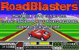 Roadblasters — Title screen