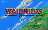 Warbirds — Title screen