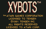Xybots — Title screen