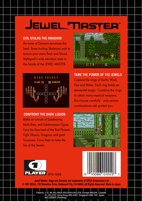 Jewel Master — Box back