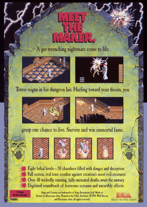 The Immortal — Box back
