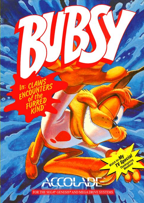 Bubsy in : Claws Encounters of the Furred Kind