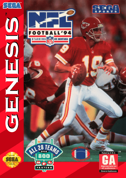 NFL Football '94 starring Joe Montana