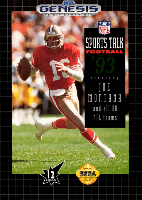NFL Sports Talk Football '93 Starring Joe Montana