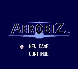 Aerobiz — Title screen