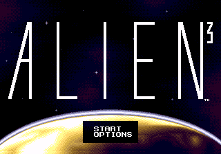 Alien 3 — Title screen