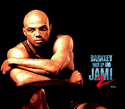 Barkley Shut Up and Jam 2 — Title screen