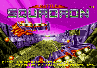 Battle Squadron — Title screen